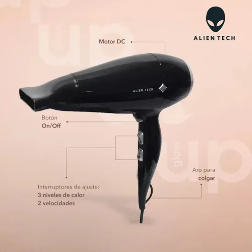 Secador De Pelo 1800w 220v Frio Calor Standard Secado Rapido