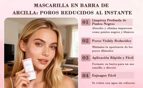 L/x Mascarilla De Arcilla En Barra Con Centella Asiática