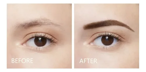 gel para cejas Maybelline Tattoo Brown EASY PEEL OFF TINT de 4.6 mL/20 g color chocolate brown