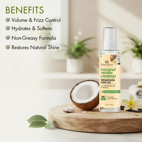 Aceite Capilar Botanic Hearth Coco Vainilla Batana 100ml