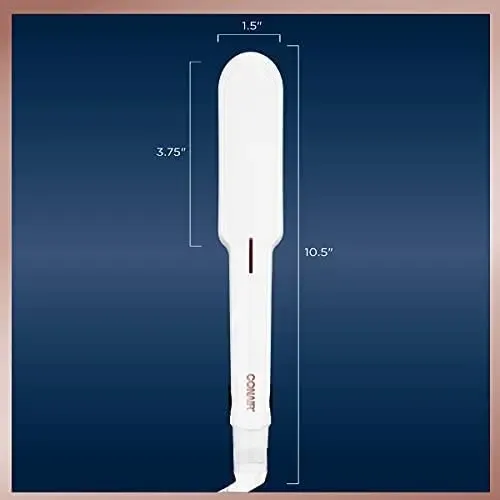 Plancha De Cerámica Doble Conair, 1 1/2 Pulgadas