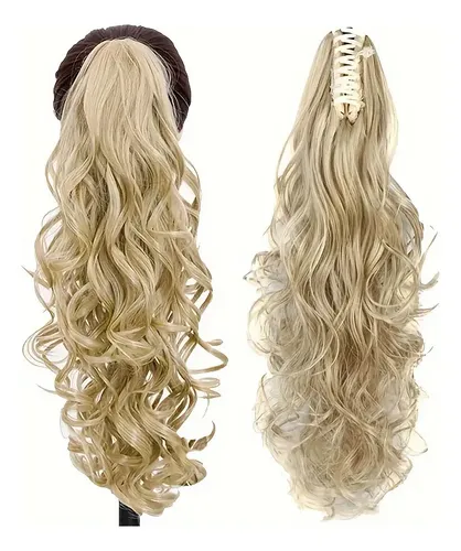 Coleta Con Clip Para Extensiones De Cabello Ondulado Regalo