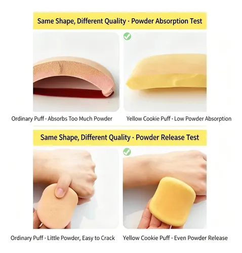 Esponja Compacta Para Maquillaje Textura Suave Para Acabado