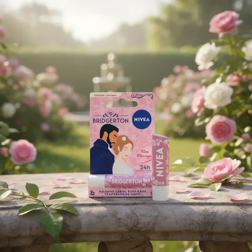 Balsamo Labial Nivea Bridgerton Rose Merning