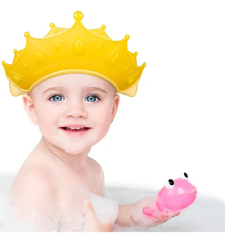 Gorro De Ducha Ajustable Gadnic Proteger Rostro Bebé Chicos