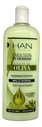 Shampoo Han Oliva Hidronut+acondicionador Cabello Seco 500ml
