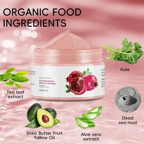 Mascarilla De Arcilla Facial Granada Oupeicharm