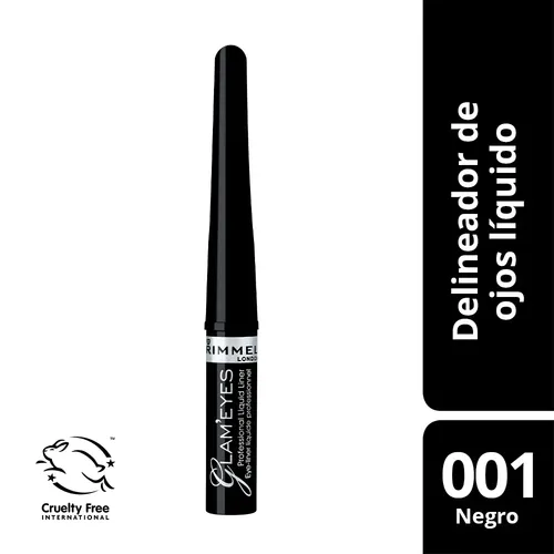 Delineador Líquido RIMMEL glam Eyes