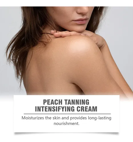 Crema Corporal Autobronceadora De Melocotón Y Aloe
