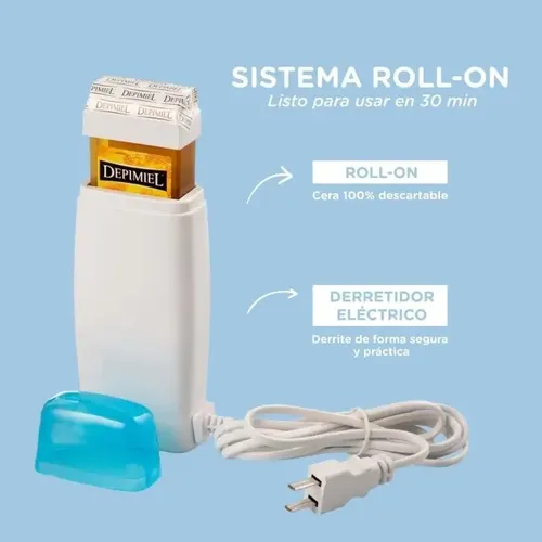 Depikit. Kit Depilatorio Sistema Rollon