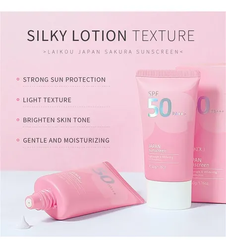 Protector Solar Facial Japan Sakura Spf 50 Pa+++ 50g