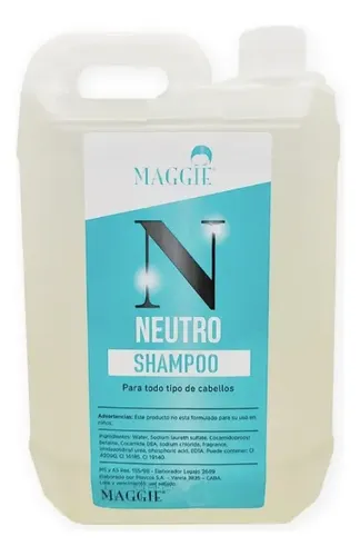 Shampoo Profesional Neutro X 5 Lt.- Maggie