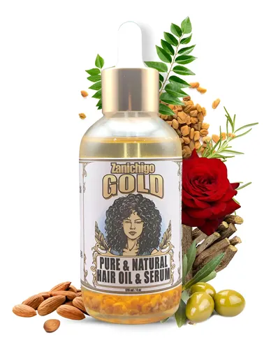 Zanichigo Gold Hair Oil: Suero Fortalecedor Con Fenogreco