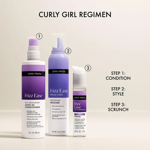 Sérum Frizz Ease De John Frieda Para Cabello Grueso, 1.69 On