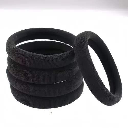 Cintas De Pelo Negras Para Mujeres Y Niñas De Alta Calidad