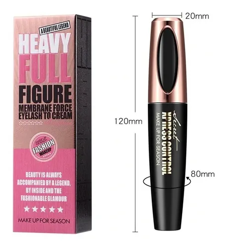 Mascara De Pestañas Super Negro 4d Importado Waterproof!!