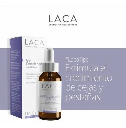 Laca Gel Fortalecedor Biotina+ Fortificador Cejas Y Pestañas