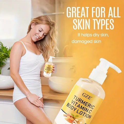 Loción Vitamina Gze Cúrcuma C Vitamina Cuerpo C Bo Crema Zcc