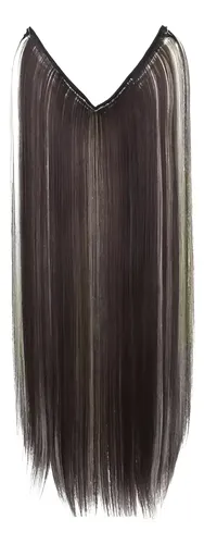 Extensiones De Cabello High Temperature Fiber Taurina Estilo Extensiones, 6h613 De 55cm – 1 Mecha Por Paquete