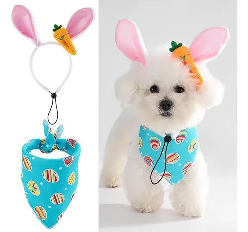 Bandana Para Perro, Babero Para Perro, Accesorios De S Azul