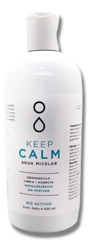 Keep Calm Agua Micelar Calmante Humectante Icono X 500 Ml