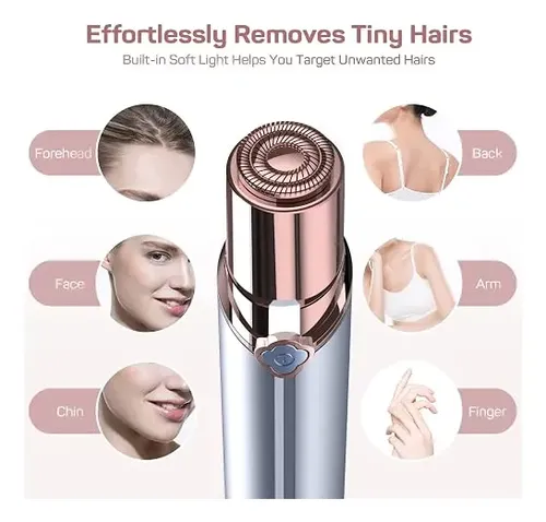 Depilador Facial Gurelax Eléctrico Indoloro Para