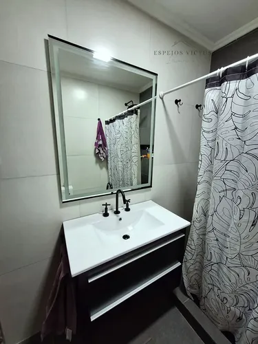 Espejo Rectangular 140x70cm Luz Led Baño