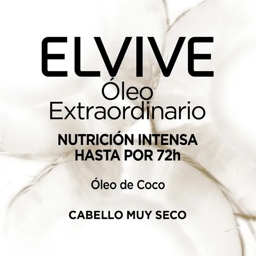 Acondicionador L’Oréal Paris Elvive Óleo Extraordinario De Coco 400ml