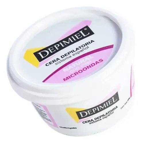 Depimiel Cera Depilatoria Microondas Natural Con Miel X 200g