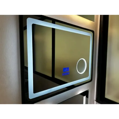 Espejo Led Baño Rectangular 50×70 Bluetooth Desempañador