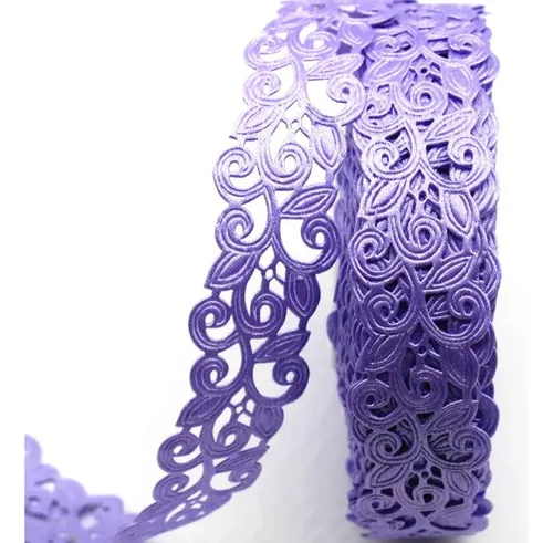 Lazos Para El Pelo Con Borde De Cinta Hueca De 25 Mm, 5 Yard