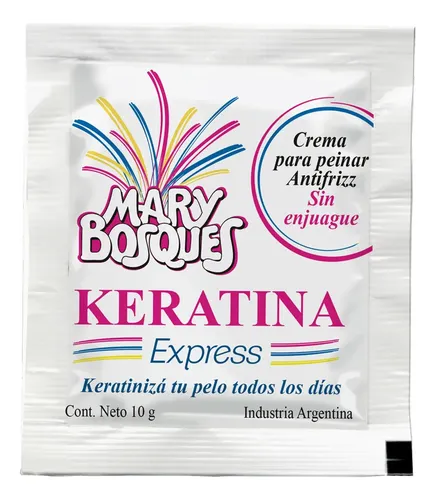 Crema Para Peinar Mary Bosques Keratina Express 36 U