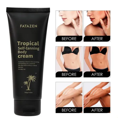 Crema Autobronceadora Tropical, Sin Daños Uv