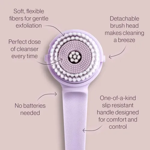 Cepillo Limpiador Anisa Beauty 17.5 Cm Para Cuidado Facial