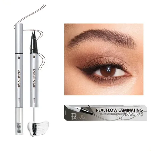 Lápiz Delineador De Cejas Con Gel Impermeable