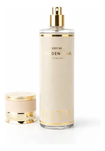 Perfume City Girl Body Splash Golden Soul 250ml Para Mujer