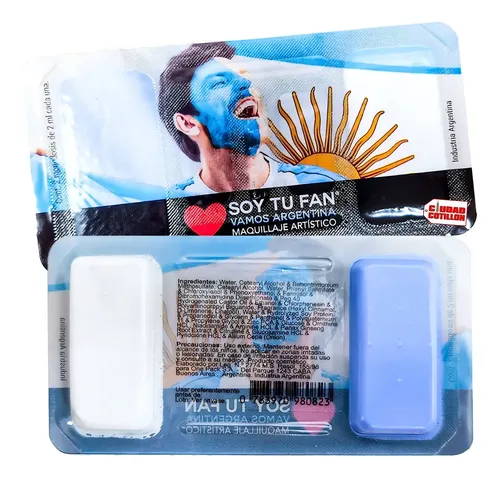Kit Maquillaje Hipoalergénico Soy Tu Fan Argentina 2ml