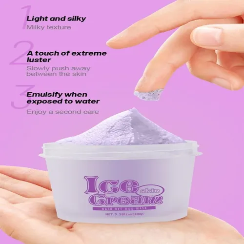 Mascarilla Facial Aichun Beauty Barro Hidratante 100g Uvas