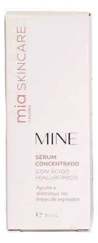 Mia Colors Skincare Mine Serum Concentrado Hialuronico 6c