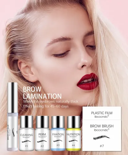 Conjunto De Permanente De Cejas De Maquillaje
