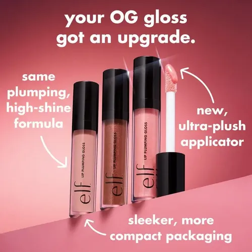 Elf Gloss Brillo Labial Plumping Pink Sugar Volumen