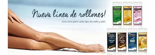 Depimiel Cera Roll On X 24 Unidades Miel