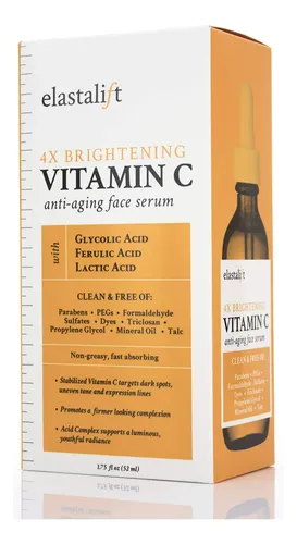 Sérum Facial Elastalift Vitamina C Con Ácido Hialurónico 50