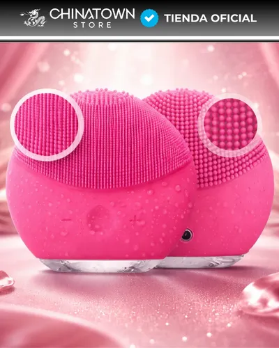 Limpiador Cepillo Facial Vibrador Masajeador Recargable Usb
