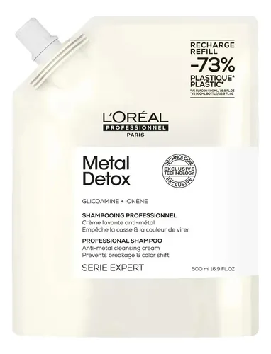 L’oréal Professionnel Metal Detox Refill Shampoo 500 Ml