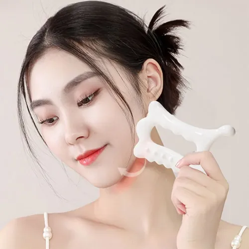 – Placa De Masaje Facial Gua Sha De Resina For Cuerpo