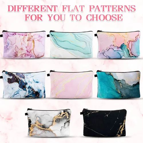 Bolsas De Maquillaje Dunzy Waterproof Cosmetic Bulk, 16 Unid