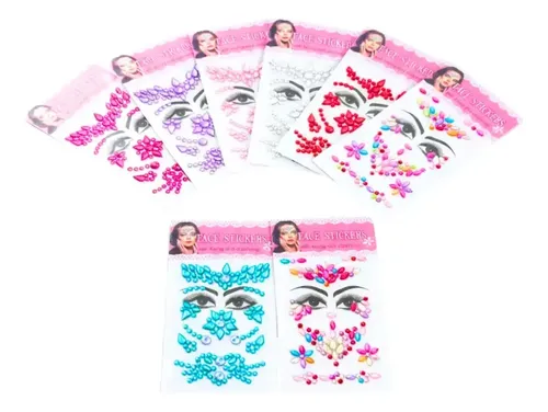 Souvenir Strass X 10 Sticker Spa Nena Cumpleaños Infantil