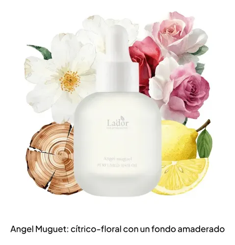 Lador Perfumed Hair Oil Angel Muguet Aceite Nutritivo 80ml