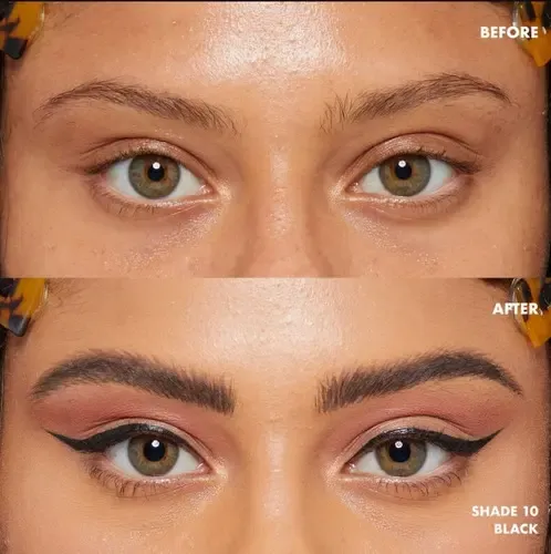 Nyx Lift & Snatch! Delineador De Cejas Líquido Ultra Fino Color Negro